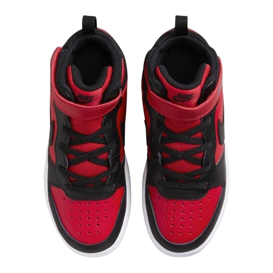Nike Hoge sneakers voor jongens van Court Borough (Rood, Zwart) - Image 3