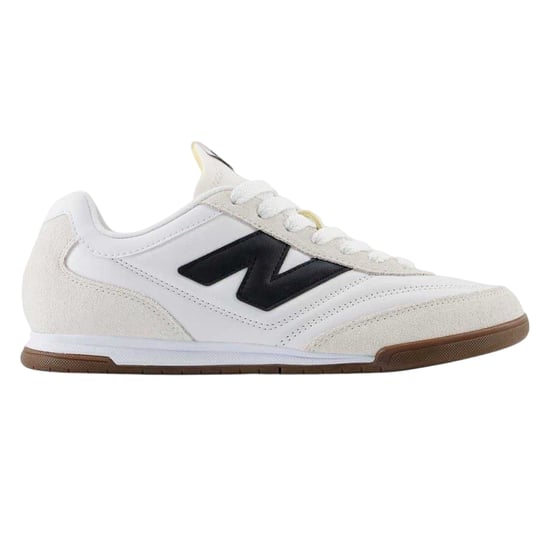 New Balance Womens/Ladies RC42 Leather Trainers (White/Black) - Image 1