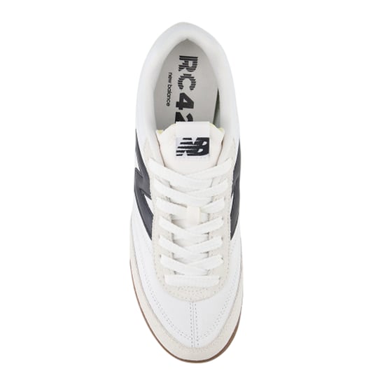 New Balance Womens/Ladies RC42 Leather Trainers (White/Black) - Image 3
