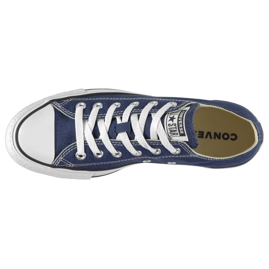 Converse Heren Ox Logo Canvas Trainers (Marine) - Image 3