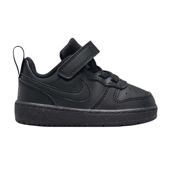 Nike Borough leren sportschoenen voor kinderen/jongeren (Zwart) - Image 1