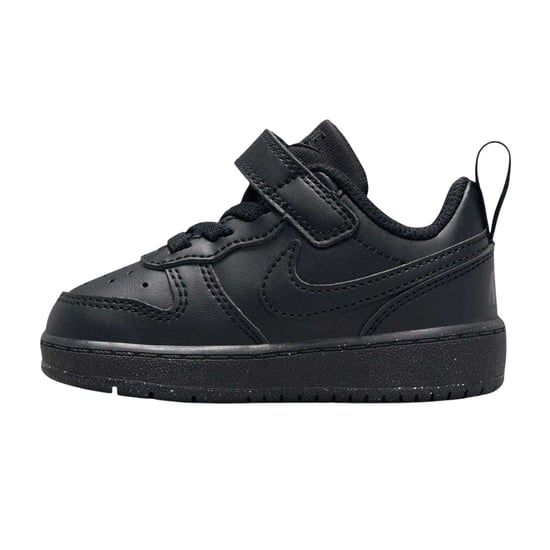 Nike Borough leren sportschoenen voor kinderen/jongeren (Zwart) - Image 3