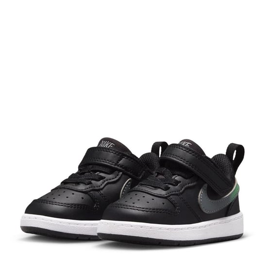 Nike Borough leren sportschoenen voor kinderen/jongeren (Zwart, Groen, Wit) - Image 2