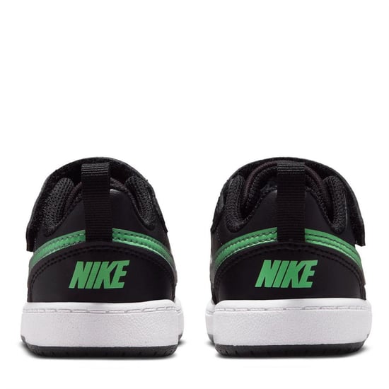 Nike Borough leren sportschoenen voor kinderen/jongeren (Zwart, Groen, Wit) - Image 3