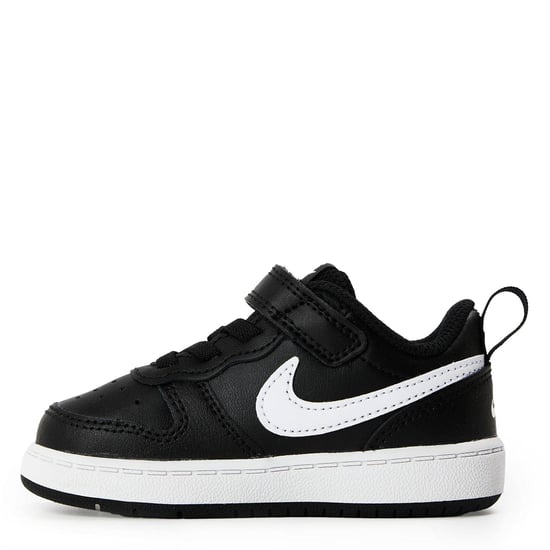 Nike Borough leren sportschoenen voor kinderen/jongeren (Zwart, Groen, Wit) - Image 5