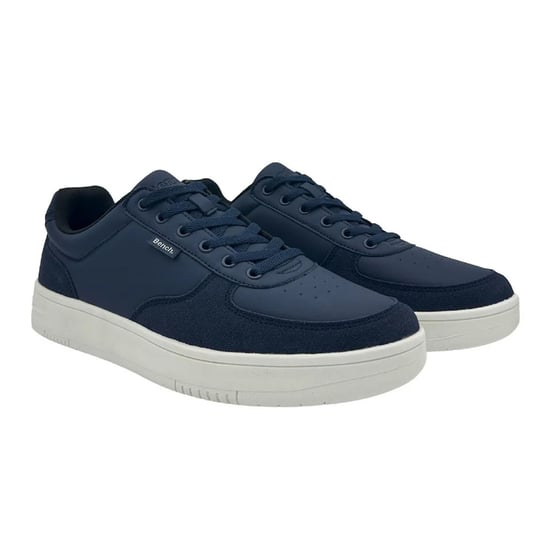 Fred Perry Heren-sportschoenen met band en bloemmotief (Marine) - Image 4