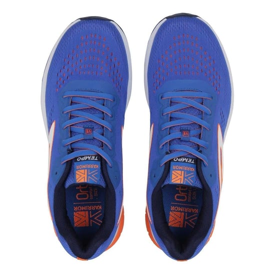 Karrimor Mens Tempo Running Trainers (Blue/Orange) - Image 4
