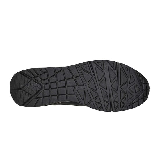 Skechers Mens Uno Stand On Air Skech-Air Trainers (Triple Black) - Image 4
