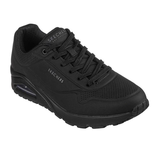 Skechers Mens Uno Stand On Air Skech-Air Trainers (Triple Black) - Image 5