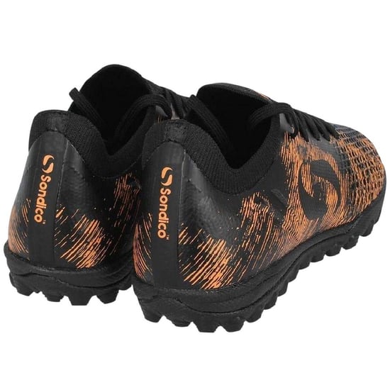 Sondico Blaze Astro Turf-sportschoenen voor kinderen (Zwart/Oranje) - Image 2