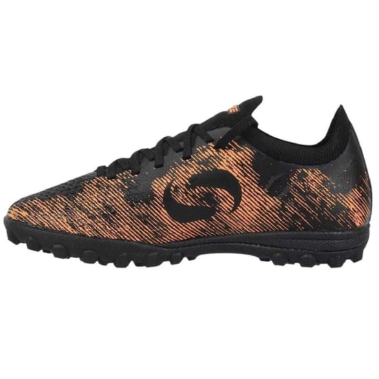 Sondico Blaze Astro Turf-sportschoenen voor kinderen (Zwart/Oranje) - Image 3