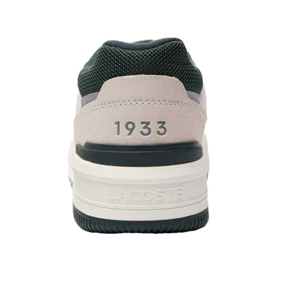Lacoste Mens Lineshot Leather Non Marking Trainers (White) - Image 2