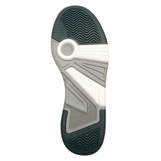 Lacoste Mens Lineshot Leather Non Marking Trainers (White) - Image 4