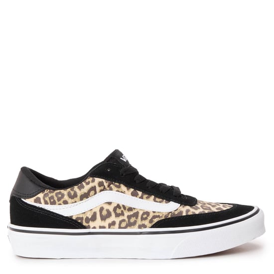 Vans Dames-schoenen Brooklyn met suède afwerking (Zwart/luipaard) - Image 1