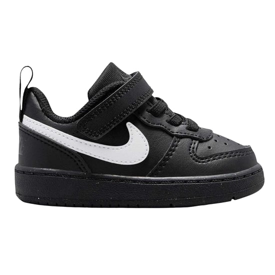 Nike Borough leren sportschoenen voor kinderen/jongeren (Zwart, Wit) - Image 1