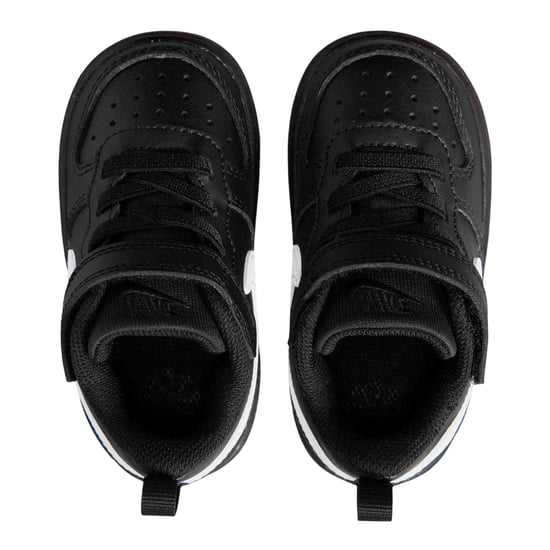 Nike Borough leren sportschoenen voor kinderen/jongeren (Zwart, Wit) - Image 4
