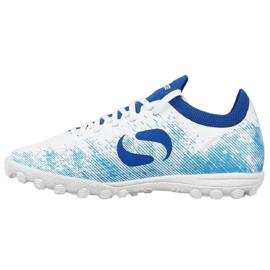 Sondico Blaze Astro Turf-sportschoenen voor kinderen (Wit/blauw) - Image 3