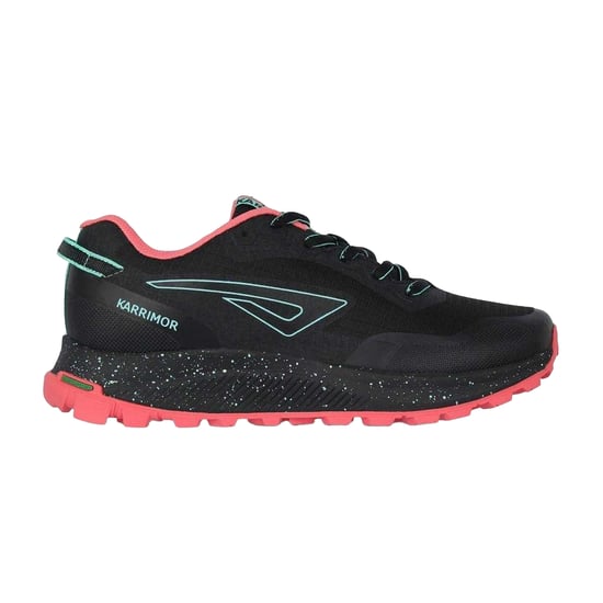 Karrimor Womens/Ladies Tempo Trail Running Trainers (Black/Pink) - Image 1