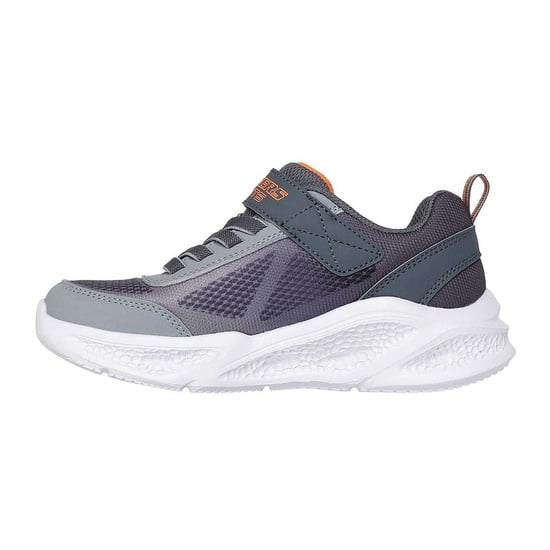 Skechers Jongens S Lichte sneakers met ronde neus (Grijs/Oranje) - Image 2