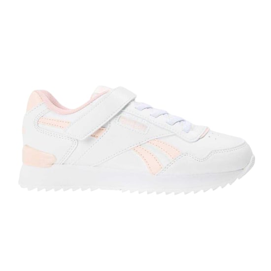 Reebok Royal Glide Trainers voor kinderen (Wit/Roze) - Image 1