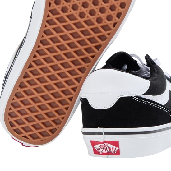 Vans Dames-schoenen Brooklyn met suède afwerking (Zwart, Wit) - Image 4