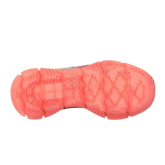 Reebok Zig N Glow-sportschoenen met knipperende lampjes voor kinderen (Grijs) - Image 3