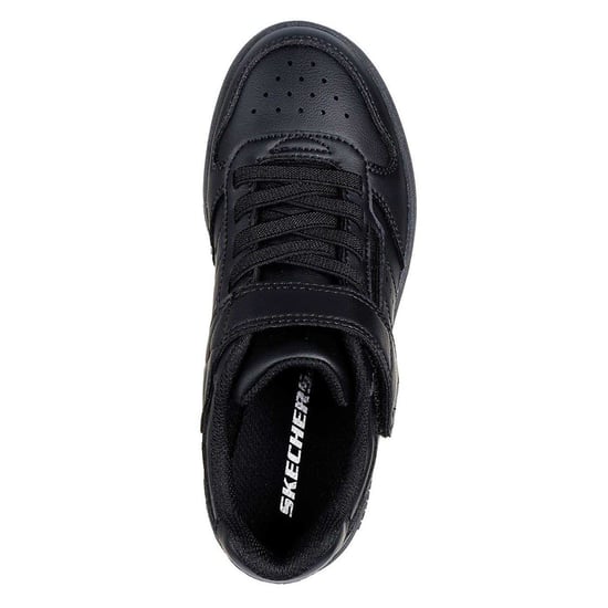 Skechers Q Street leren sportschoenen voor kinderen (Zwart) - Image 3