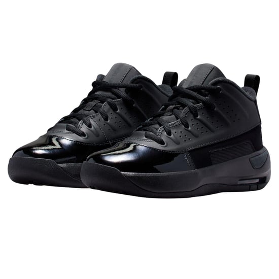Nike Air Jordan Max Aura basketbalschoenen voor kinderen (Drievoudig zwart) - Image 4