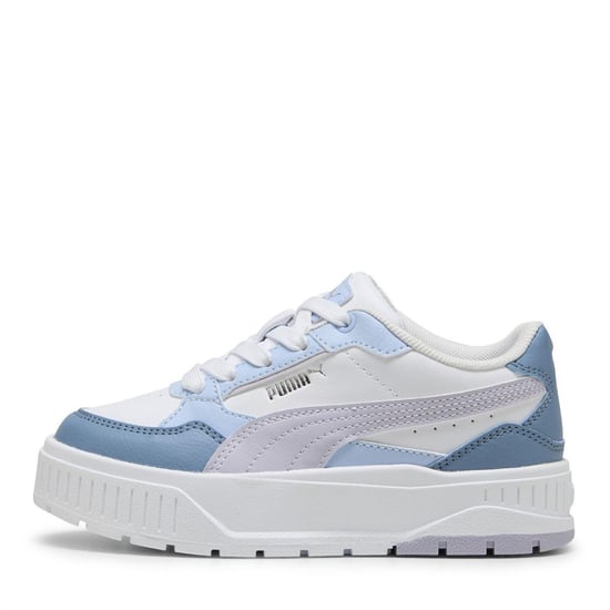 Puma Karmen II leren platformschoenen voor kinderen (Wit/siliconen) - Image 2
