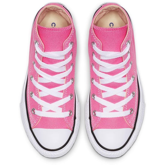 Converse Childrens/Kids Chuck Canvas Shoes (Pink) - Image 3