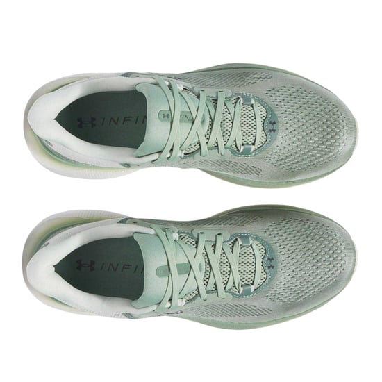 Under Armour Mens Infinite Pro 2 Cushioned Trainers (Green/Black) - Image 3