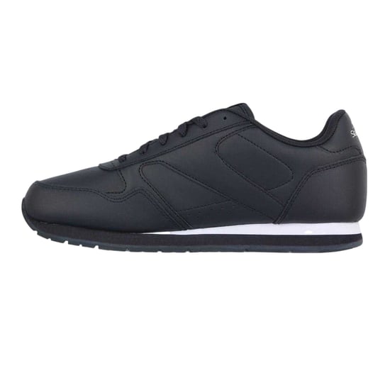 Slazenger Klassieke sneakers van gecoat leer voor heren (Marine, Wit) - Image 3