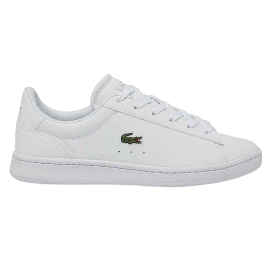 Lacoste Childrens/Kids Carnaby Pro Leather Trainers (White) - Image 1