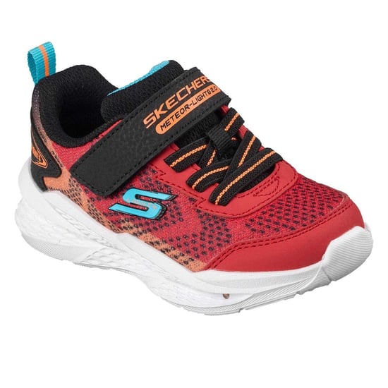 Skechers Meteor-sportschoenen voor jongens met licht-effect (Rood, Zwart) - Image 5