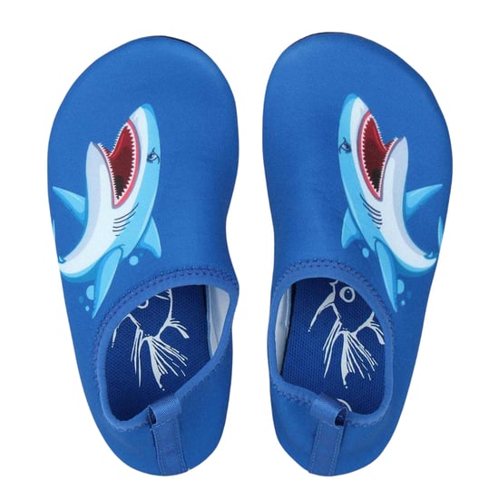 Hot Tuna Kinderen/kleuters in Splasher Shark-waterschoenen (Blauw) - Image 3