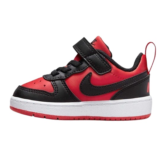 Nike Borough leren sportschoenen voor kinderen/jongeren (Rood, Zwart) - Image 3