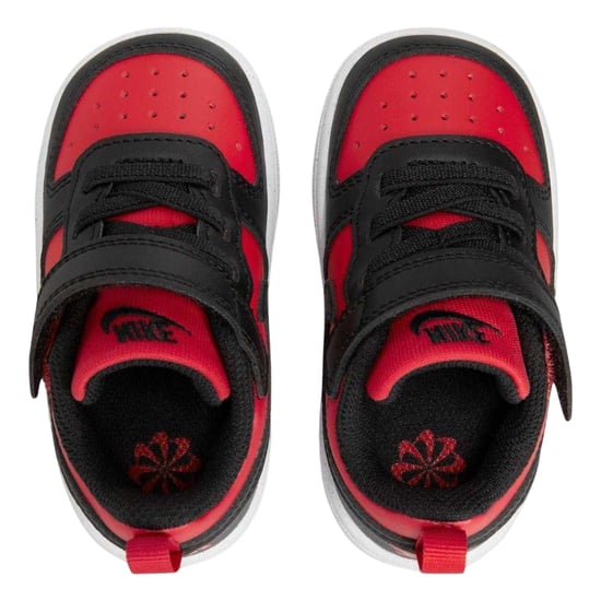 Nike Borough leren sportschoenen voor kinderen/jongeren (Rood, Zwart) - Image 4
