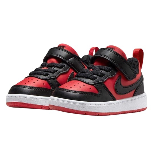 Nike Borough leren sportschoenen voor kinderen/jongeren (Rood, Zwart) - Image 5
