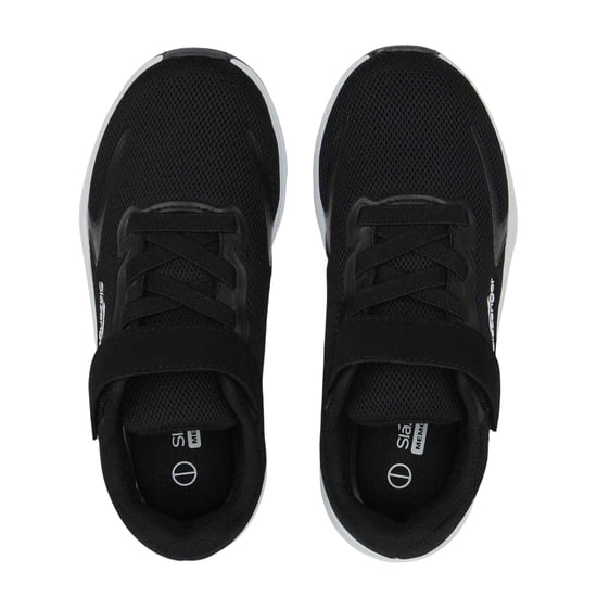 Slazenger Assent-sportschoenen met klittenband voor kinderen (Zwart, Wit) - Image 4