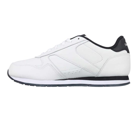 Slazenger Klassieke sneakers van gecoat leer voor heren (Wit, Marine) - Image 3