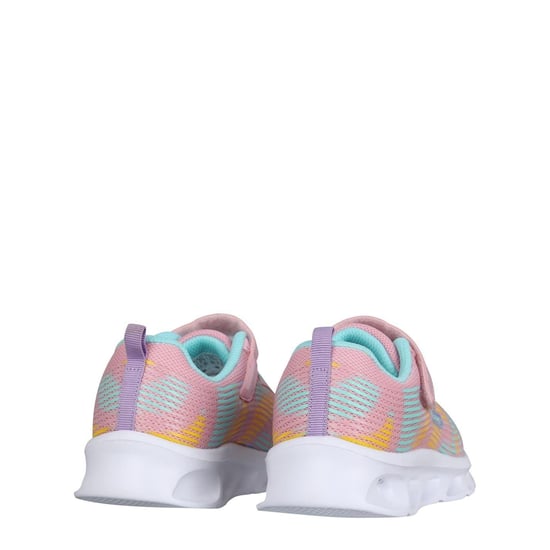 Slazenger Alie 2.0 holografische luipaardprint-sportschoenen voor kinderen (Roze) - Image 4