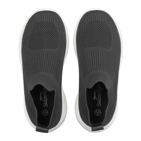 Slazenger Sokken-sneakers voor kinderen met ‘Spark’-textuur (Grijs/Wit) - Image 3