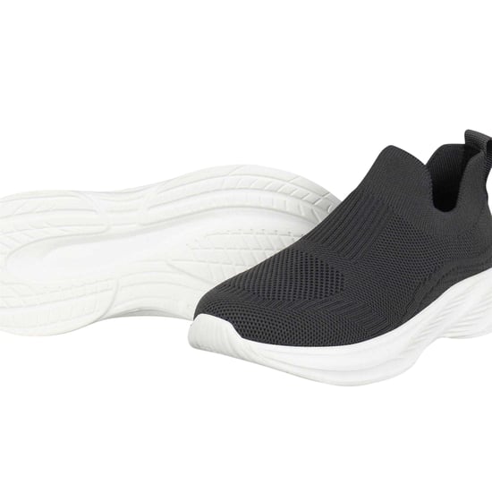 Slazenger Sokken-sneakers voor kinderen met ‘Spark’-textuur (Grijs/Wit) - Image 4