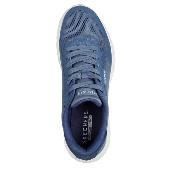 Skechers Mens Uno Stand On Air Skech-Air Trainers (Slate) - Image 3