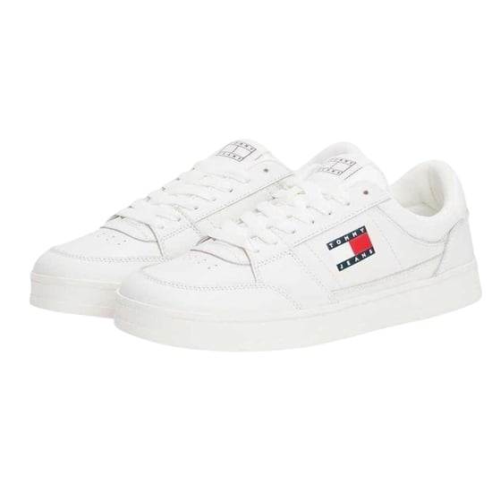 Tommy Jeans Heren The Greenwich-sportschoenen (Wit) - Image 4