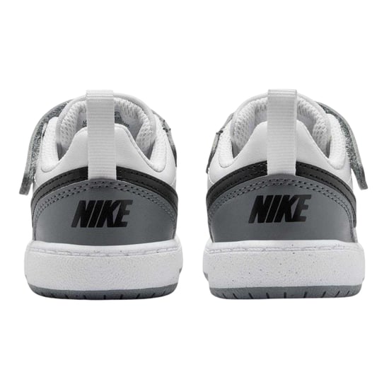 Nike Borough leren sportschoenen voor kinderen/jongeren (Wit/Zwart/Grijs) - Image 2