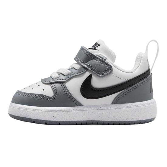 Nike Borough leren sportschoenen voor kinderen/jongeren (Wit/Zwart/Grijs) - Image 3