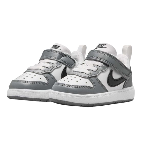 Nike Borough leren sportschoenen voor kinderen/jongeren (Wit/Zwart/Grijs) - Image 5