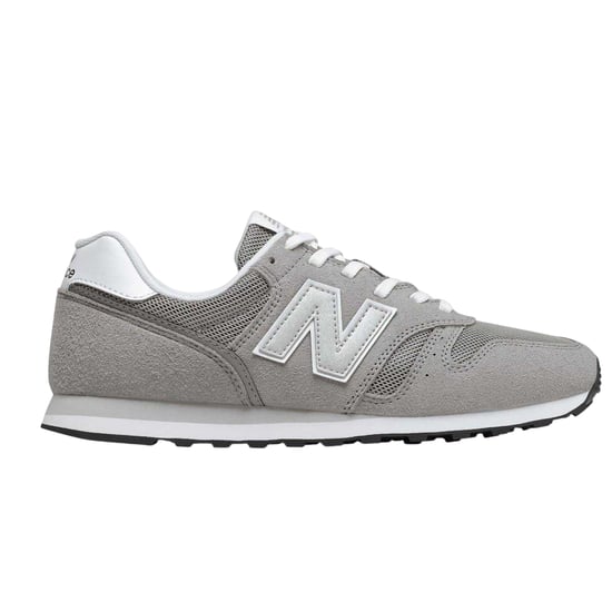 New Balance Mens 373 Suede Trainers (Grey) - Image 1
