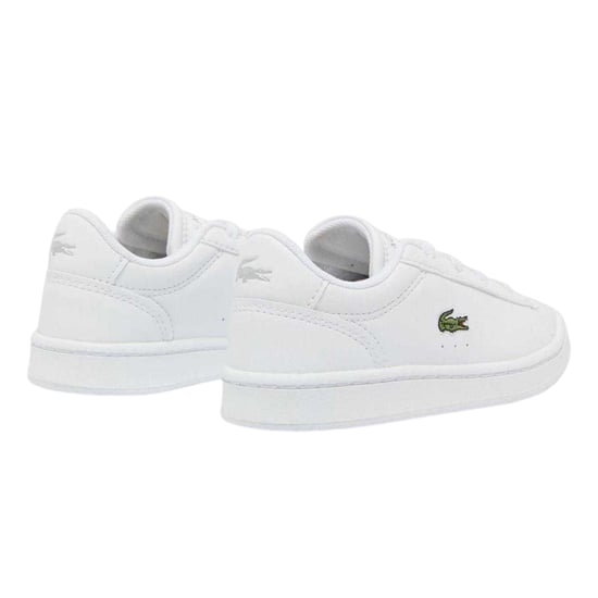 Lacoste Childrens/Kids Carnaby Set Embroidered Logo Trainers (White) - Image 2